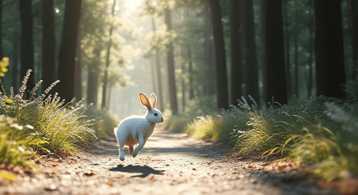 10 Hidden Spiritual Meanings of a White Rabbit Crossing Your Path ...